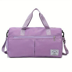 Sports Gym Bag With Shoes Compartment Travel Duffle Bag