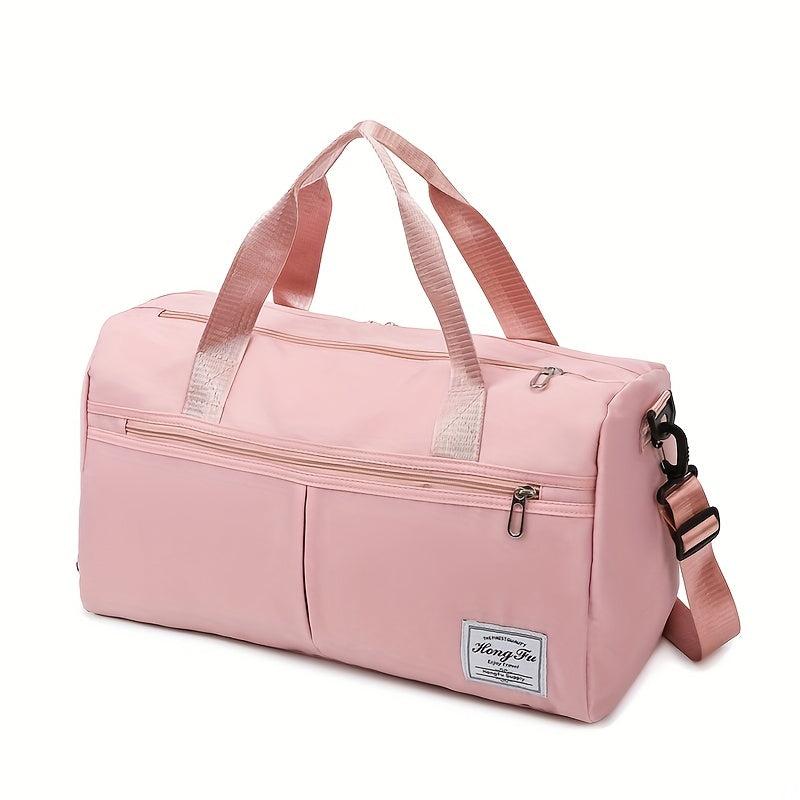 Sports Gym Bag With Shoes Compartment Travel Duffle Bag