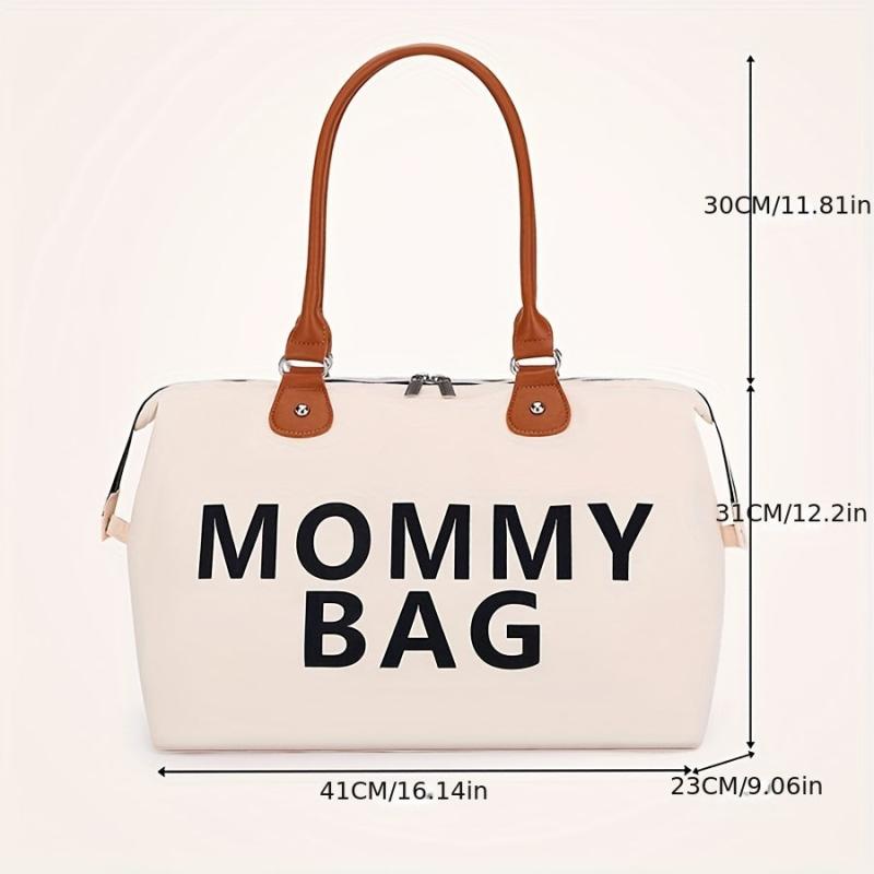 3PCS Large Capacity Mommy Bag Portable Diaper Bag Nappy Baby Storage