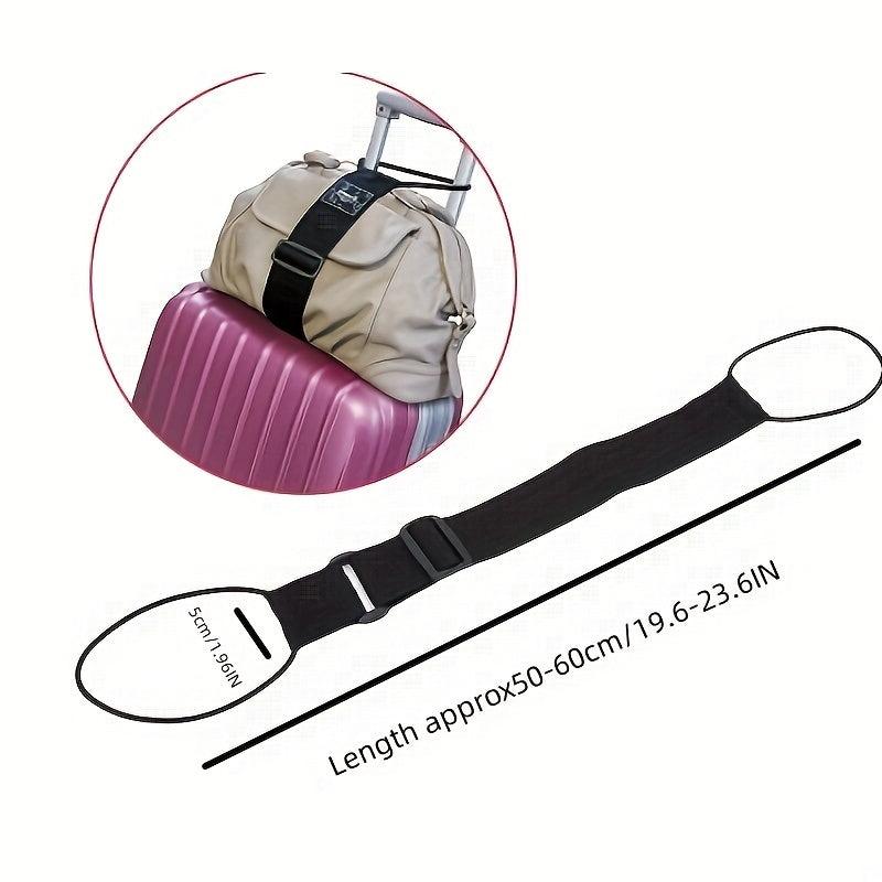 1PC Portable Luggage Elastic Rope Binding Straps