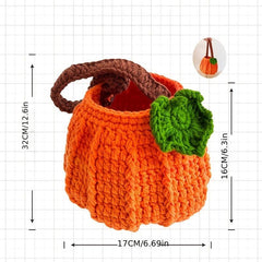 Halloween Pumpkin Tote Bag for Kids