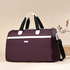 Large Capacity Weekender Tote Bag Waterproof Travel Gym Storage Bag