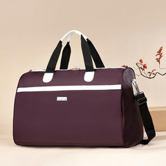 Large Capacity Weekender Tote Bag Waterproof Travel Gym Storage Bag