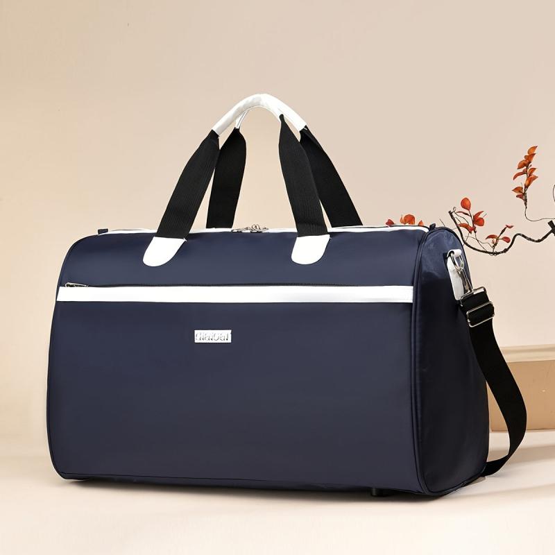 Large Capacity Weekender Tote Bag Waterproof Travel Gym Storage Bag