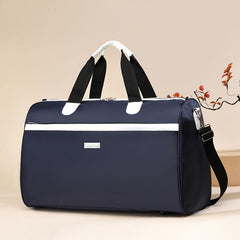 Large Capacity Weekender Tote Bag Waterproof Travel Gym Storage Bag