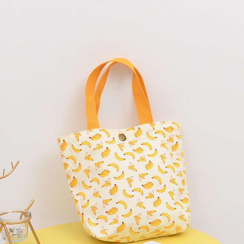 Floral Print Handbag Women's Handbag Shopping Bag