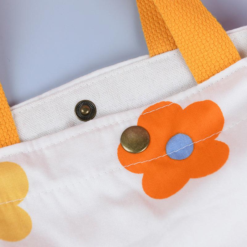 Floral Print Handbag Women's Handbag Shopping Bag