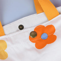 Floral Print Handbag Women's Handbag Shopping Bag