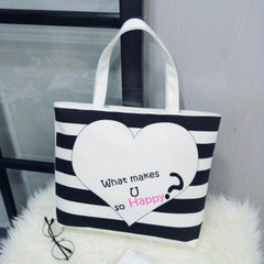 Canvas Tote Bag Lightweight Shoulder Bag for Women
