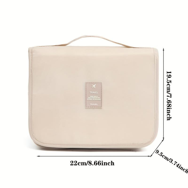 Hanging Travel Toiletry Bag Mesh Cosmetic Storage Portable Bathroom Wash Bag