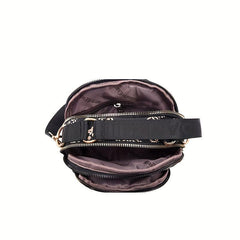 Ethnic Style Elephant Pattern Crossbody Bag Women's Purse