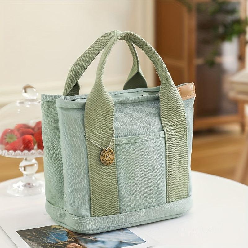 Vintage Retro Handbag Top Handle Satchel Bag Women's Tote Bag