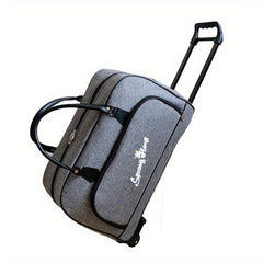 Large Capacity Rolling Duffle Bag for Travel Storage
