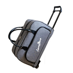 Large Capacity Rolling Duffle Bag for Travel Storage