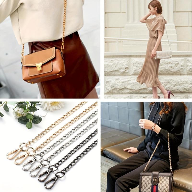 Metal Chain Strap Shoulder Cross Body Handbag Replacement Strap