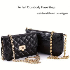 Metal Chain Strap Shoulder Cross Body Handbag Replacement Strap