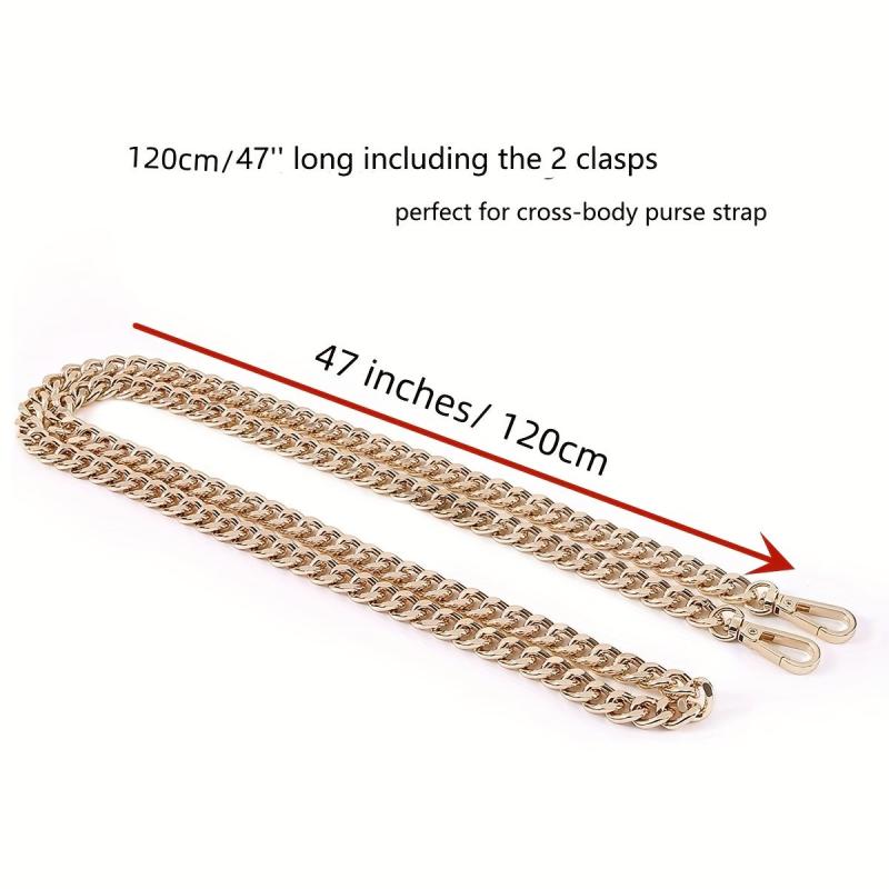 Metal Chain Strap Shoulder Cross Body Handbag Replacement Strap