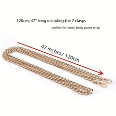 Metal Chain Strap Shoulder Cross Body Handbag Replacement Strap