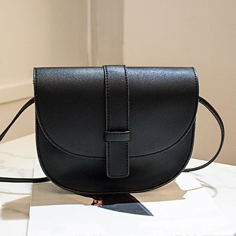 Solid Casual Crossbody Bag Faux Leather Flap Bag