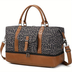 Large Capacity Duffel Bag Women's Carry on Handbag For Travel