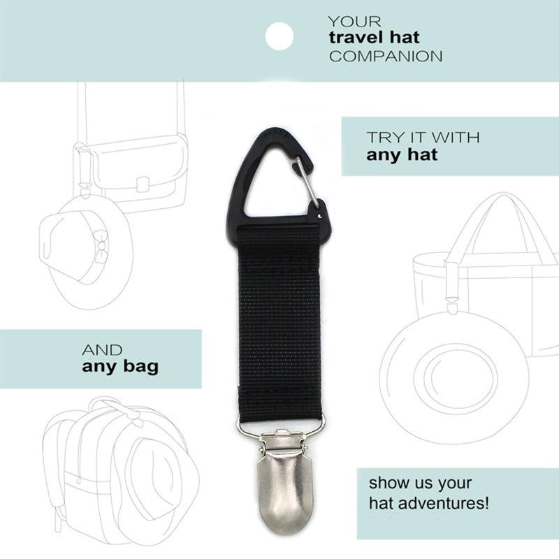 Hat Hanging Buckle for Backpack Outdoor Travel