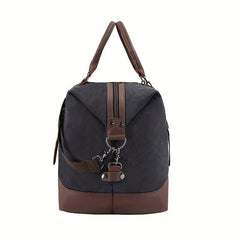Large Capacity Duffel Bag Retro Canvas Large Weekender Bag