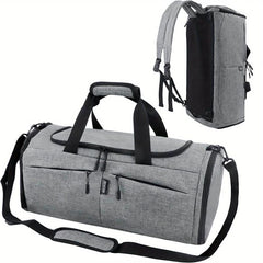 Dry & Wet Separation Gym Bag Travel Bag With Shoe Compartment