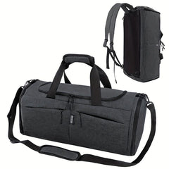 Dry & Wet Separation Gym Bag Travel Bag With Shoe Compartment