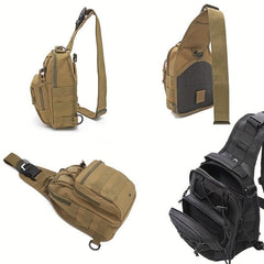 Versatile Tactical Sling Backpack Body Chest Bag Rucksack Hiking Carry Bag