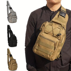 Versatile Tactical Sling Backpack Body Chest Bag Rucksack Hiking Carry Bag
