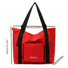 Foldable Travel Duffle Bag Business Trip Shoulder Bag