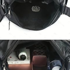 Stylish PU Leather Crossbody Bag for Women