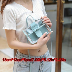 Transparent Jelly Crossbody Bag Waterproof Shoulder Bag