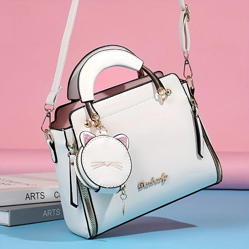 Fashionable Large Capacity Shoulder Bag Messenger Bag 17.98x23