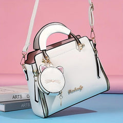 Fashionable Large Capacity Shoulder Bag Messenger Bag 17.98x23