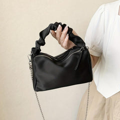 Minimalist Ruched Hobo Bag Fairy Crossbody Bag