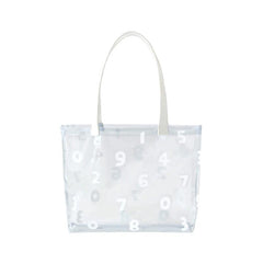 Waterproof Clear PVC Top Handle Satchel Beach Bag