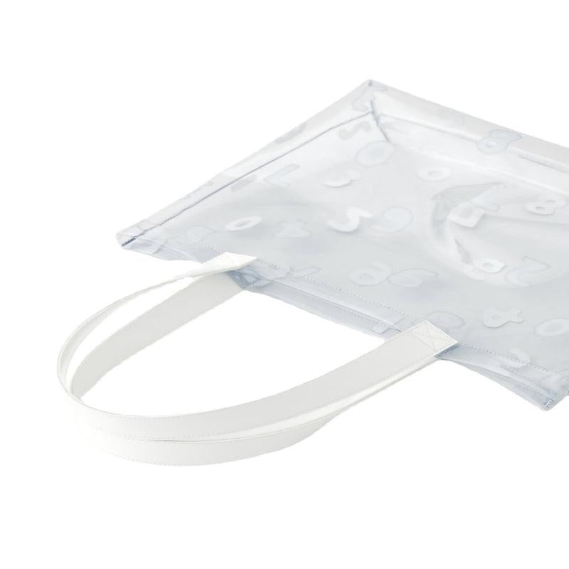 Waterproof Clear PVC Top Handle Satchel Beach Bag