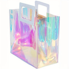 Laser Gift Handbag Multifunctional Storage Bag Lightweight Reusable