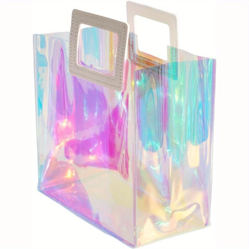 Laser Gift Handbag Multifunctional Storage Bag Lightweight Reusable
