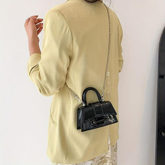 All Match Small Shoulder Bag Crossbody Chain Purse Top Handle Satchel