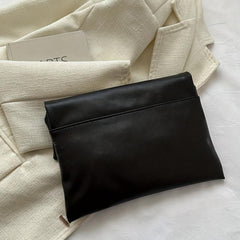 Metal Love Decor Clutch Wallet All Match Flap Coin Purse