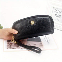 Litchi Embossed Clutch Purse Mini Coin Purse Women's Wallet