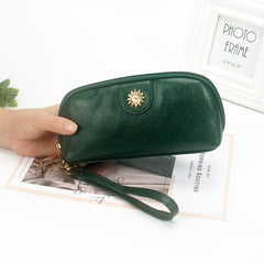 Litchi Embossed Clutch Purse Mini Coin Purse Women's Wallet