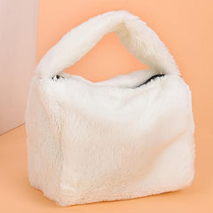 Small Square Tote Bag Stylish Handbag for Autumn & Winter