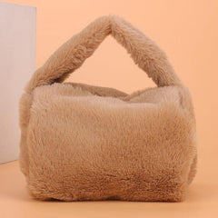 Small Square Tote Bag Stylish Handbag for Autumn & Winter