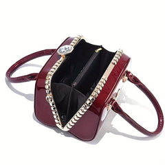 Casual PU Leather Handbag Women's Everyday Purse & Shoulder Bag