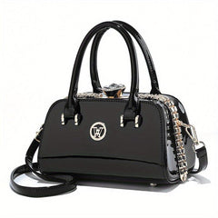 Casual PU Leather Handbag Women's Everyday Purse & Shoulder Bag