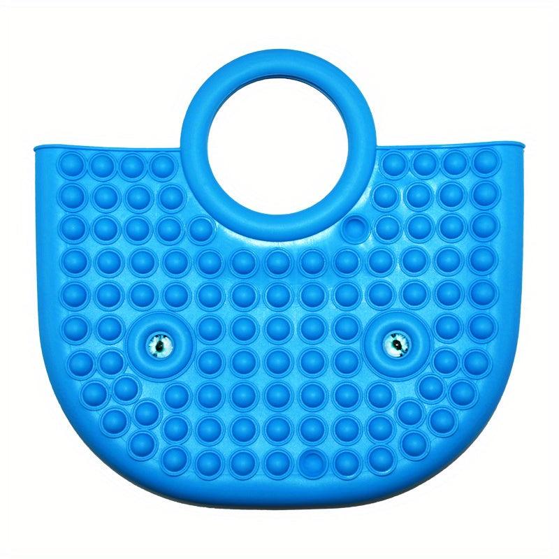 Pop Bubble Purse Fidget Toy Summer Beach Tote Bag