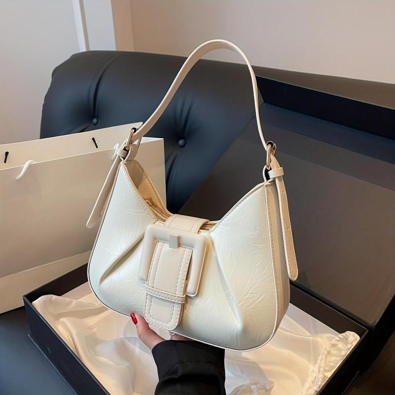 Stylish PU Leather Shoulder Hobo Bag for Women